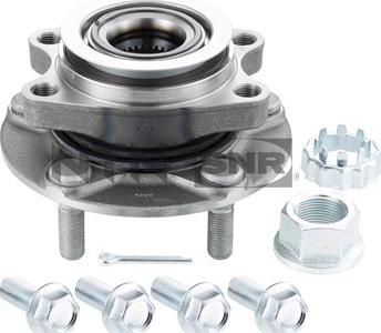 SNR R168.125 - Комплект подшипника ступицы колеса parts5.com