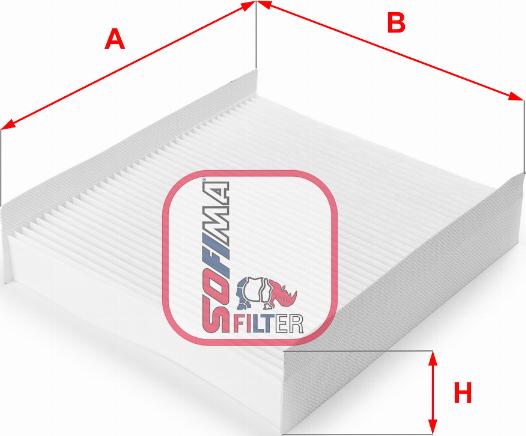 Sofima S 3157 C - Фильтр воздуха в салоне parts5.com