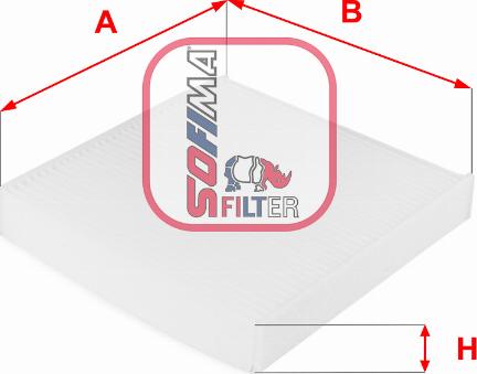 Sofima S 3210 C - Фильтр воздуха в салоне parts5.com