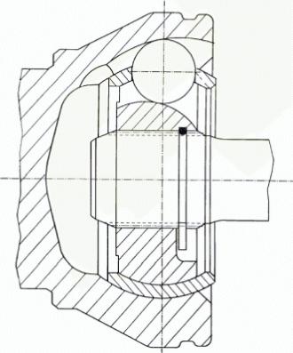 Spidan 24280 - Juego de articulación, árbol de transmisión parts5.com