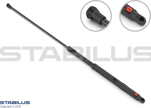 STABILUS 610886 - Газовая пружина, капот parts5.com