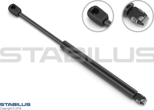 STABILUS 051387 - Газовая пружина, капот parts5.com