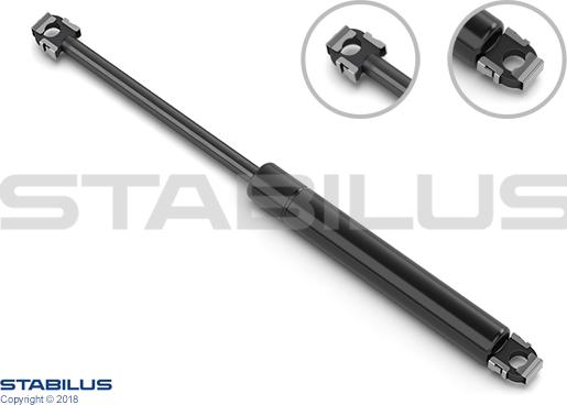 STABILUS 9105EP - Газовая пружина, упор parts5.com