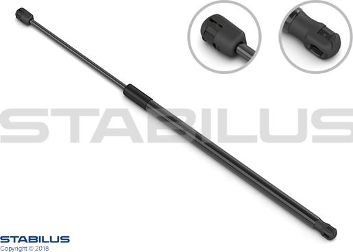 STABILUS 071010 - Газовая пружина, капот parts5.com