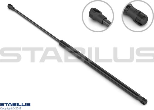 STABILUS 220631 - Газовая пружина, упор parts5.com