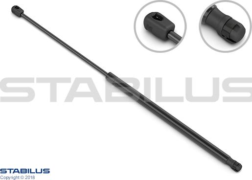 STABILUS 030656 - Газовая пружина, упор parts5.com