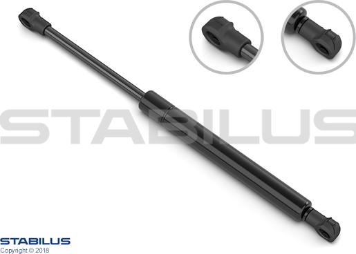 STABILUS 599924 - Газовая пружина, стояночная торм parts5.com