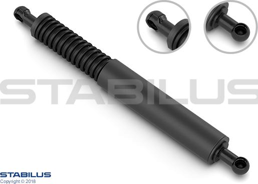 STABILUS 437135 - Газовая пружина, упор parts5.com