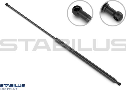 STABILUS 1411BD - Газовая пружина, упор parts5.com