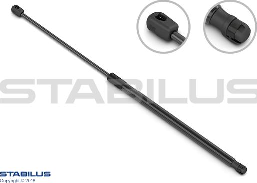 STABILUS 167086 - Газовая пружина, упор parts5.com