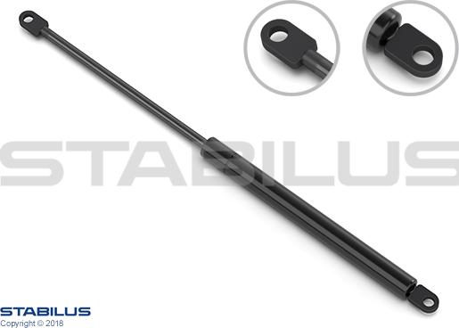 STABILUS 2104VI - Muelle neumático, guantera parts5.com
