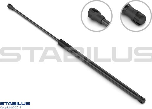 STABILUS 0685VR - Газовая пружина, упор parts5.com