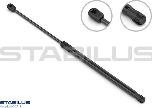 STABILUS 888853 - Газовая пружина, упор parts5.com