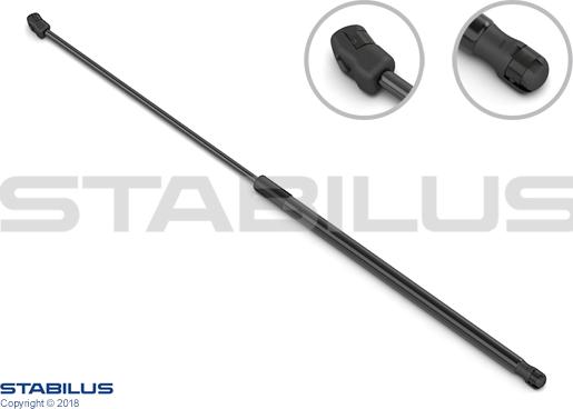 STABILUS 406818 - Газовая пружина, капот parts5.com