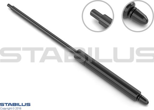 STABILUS 031645 - Muelle neumático, ajuste de asiento parts5.com