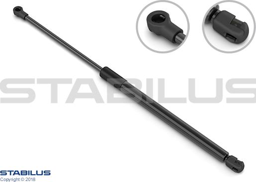 STABILUS 078405 - Газовая пружина, упор parts5.com