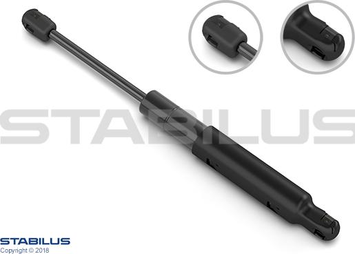 STABILUS 188579 - Газовая пружина, капот parts5.com