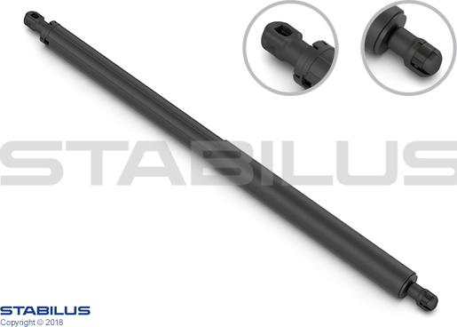 STABILUS 831504 - Газовая пружина, упор parts5.com