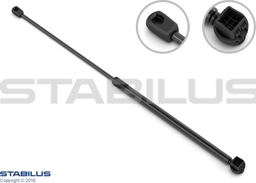 STABILUS 874029 - Gas Spring, bonnet parts5.com