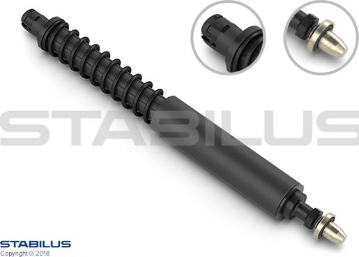 STABILUS 304490 - Газовая пружина, упор parts5.com