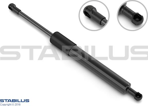 STABILUS 732539 - Газовая пружина, упор parts5.com