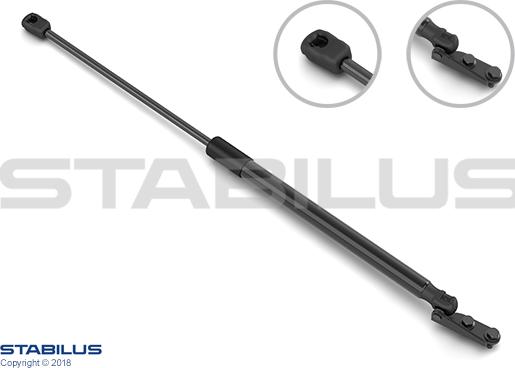 STABILUS 761955 - Газовая пружина, упор parts5.com