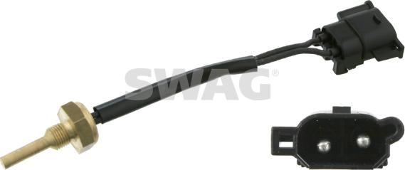 Swag 55 92 7206 - Датчик, температура охлаждающей жидкости parts5.com