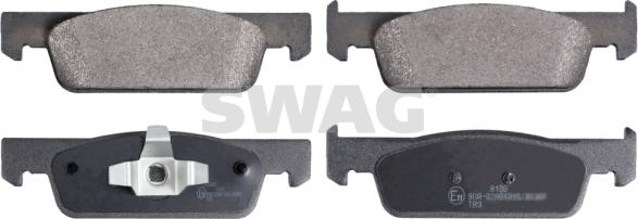 Swag 60 91 6965 - Тормозные колодки, дисковые, комплект parts5.com