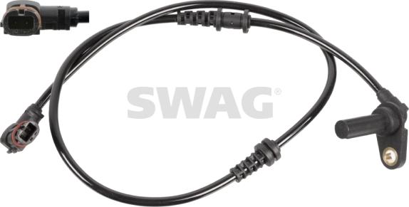 Swag 10 10 6280 - Датчик ABS, частота вращения колеса parts5.com