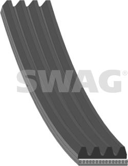 Swag 20 92 8784 - V-Ribbed Belt parts5.com