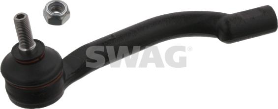 Swag 82 93 4756 - Наконечник рулевой тяги, шарнир parts5.com