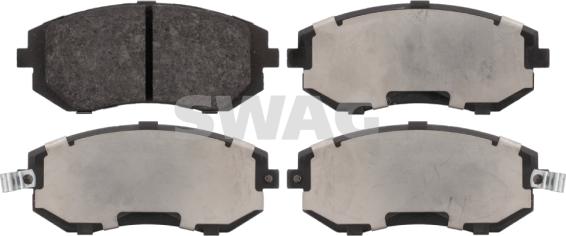 Swag 87 91 6643 - Brake Pad Set, disc brake parts5.com