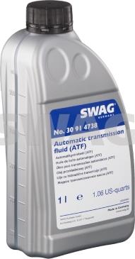 Swag 30 91 4738 - Масло автоматической коробки передач parts5.com