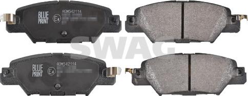 Swag 33 10 7260 - Тормозные колодки, дисковые, комплект parts5.com