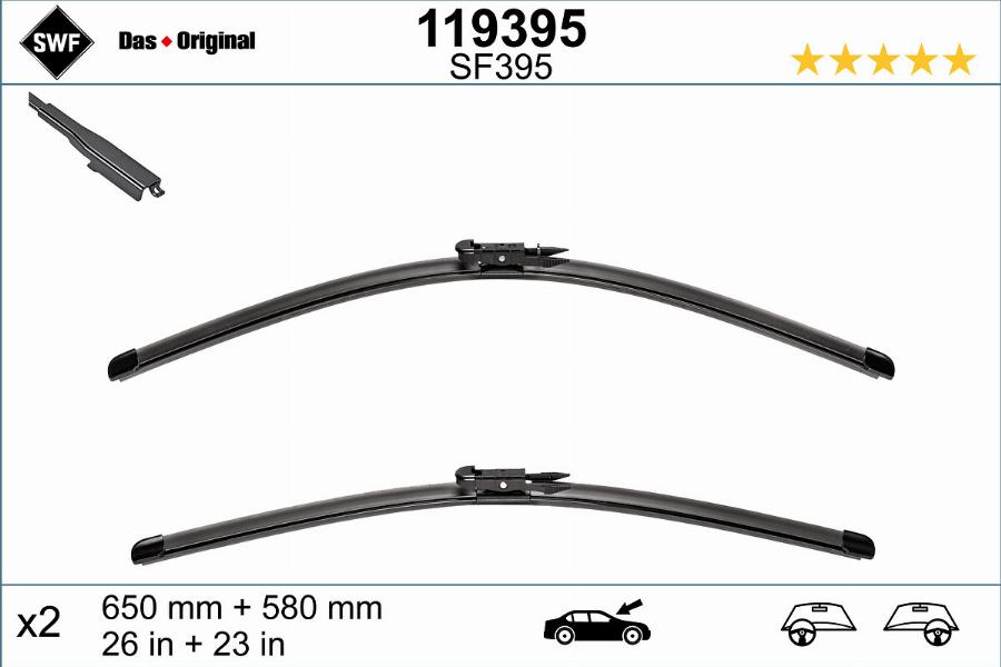 SWF 119395 - Wiper Blade parts5.com