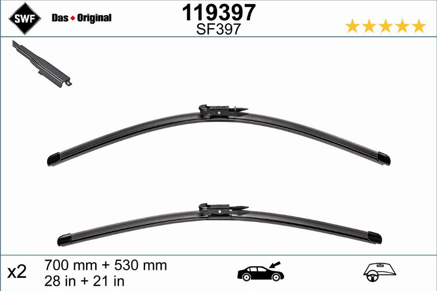 SWF 119397 - Wiper Blade parts5.com