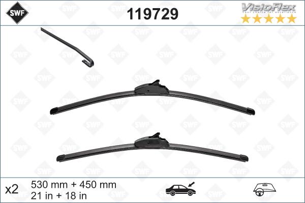 SWF 119729 - Wiper Blade parts5.com