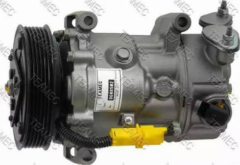 Teamec 8608502 - Compressor, air conditioning parts5.com