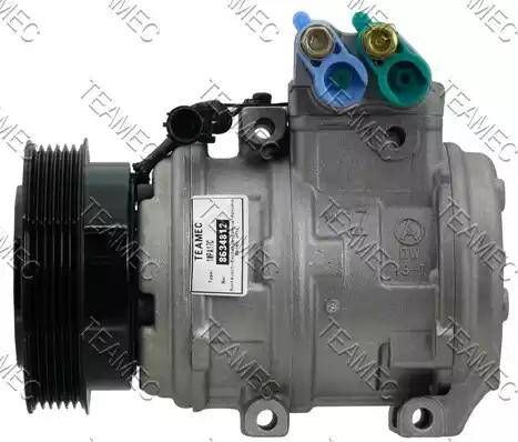 Teamec 8634812 - Компрессор кондиционера parts5.com