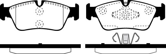 INTERBRAKE PD3161 - Тормозные колодки, дисковые, комплект parts5.com