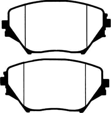 AISIN SS111-S - Тормозные колодки, дисковые, комплект parts5.com