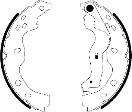 Textar 91067500 - Juego de zapatas de frenos parts5.com