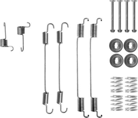 Textar 97047700 - Комплектующие, барабанный тормозной механизм parts5.com