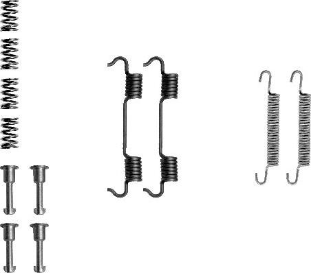 Textar 97012600 - Комплектующие, стояночная тормозная система parts5.com