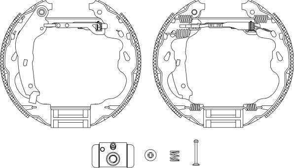 Textar 84064501 - Brake Shoe Set parts5.com