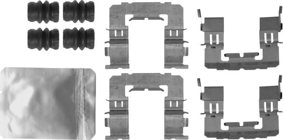 Textar 82542200 - Комплектующие для колодок дискового тормоза parts5.com