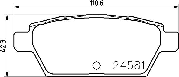 Besturn (FAW) B5DA02648ZP1 - Тормозные колодки, дисковые, комплект parts5.com