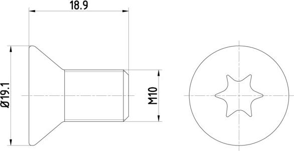 Textar TPM0010 - Болт, диск тормозного механизма parts5.com