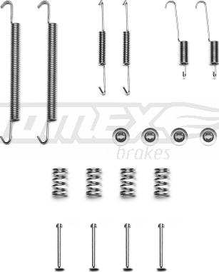 TOMEX brakes TX 40-60 - Комплектующие, барабанный тормозной механизм parts5.com