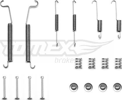 TOMEX brakes TX 40-67 - Комплектующие, барабанный тормозной механизм parts5.com